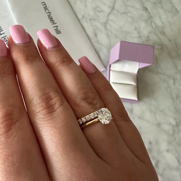 Michael Hill engagement ring set - Picture 2 of 7